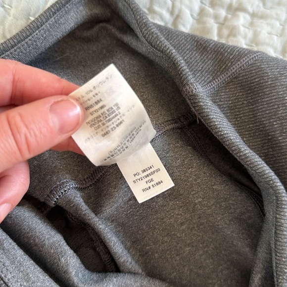PATAGONIA WOMEN'S PACK OUT TIGHTS STRETCH PANTS SIZE L GREY - Picture 6 of 6